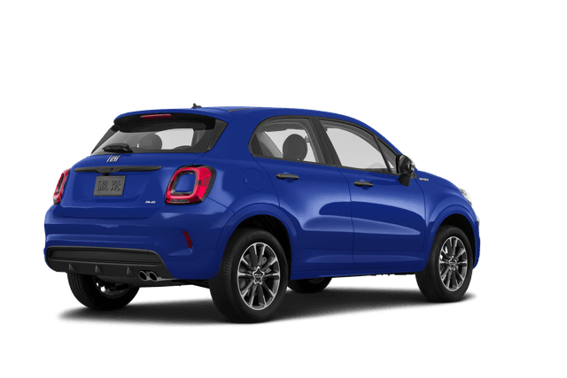 FIAT 500X  - Back view FIAT 500X  - Back view